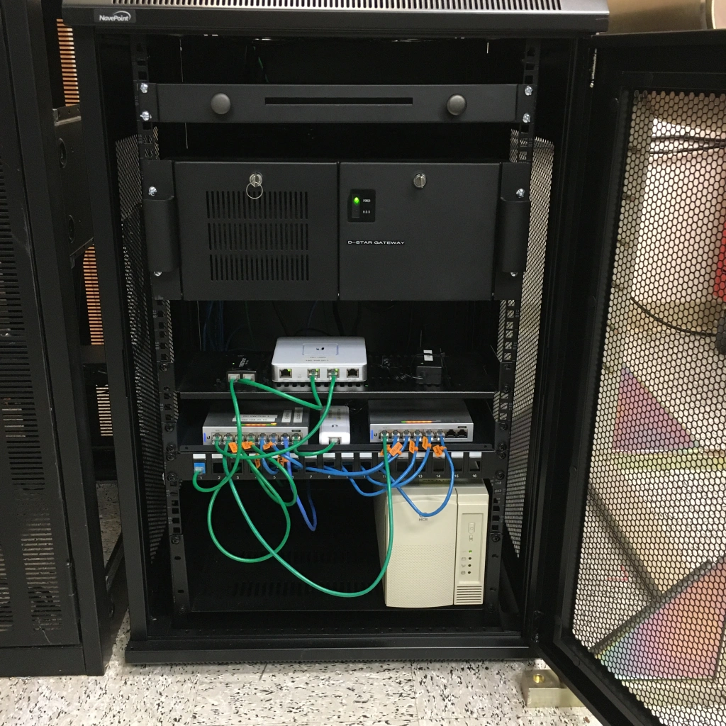 Red Cross Network Equipment and D-Star Gateway